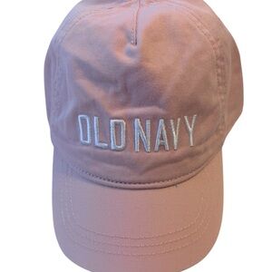 Old Navy Pink Baby Toddler Baseball Cap Hat Adjustable Size S Cute